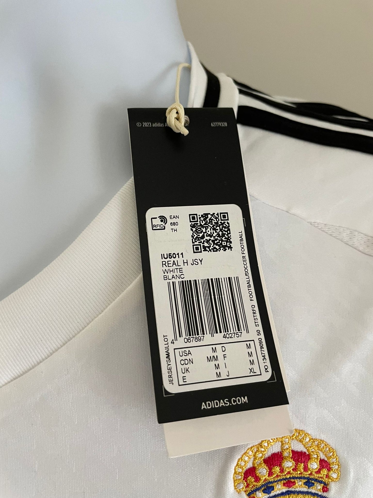 Real Madrid 2023/24 Home Shirt – BNWT – UK Medium