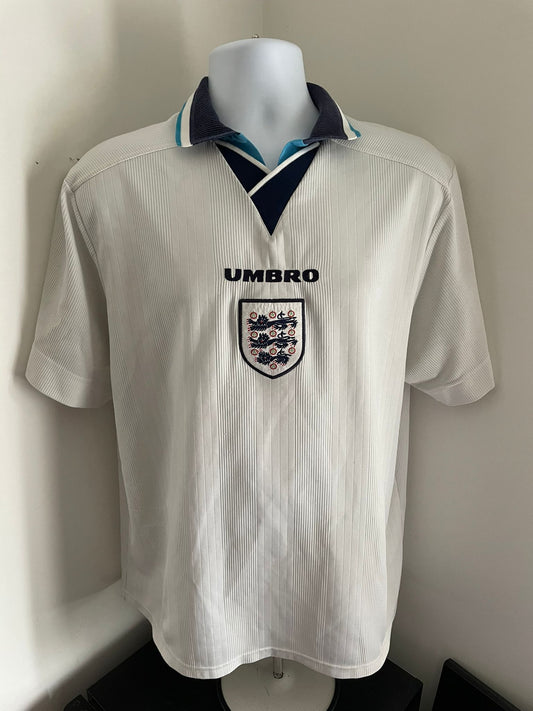 Iconic England 1996 Home Shirt - UK XXL (Excellent Condition)